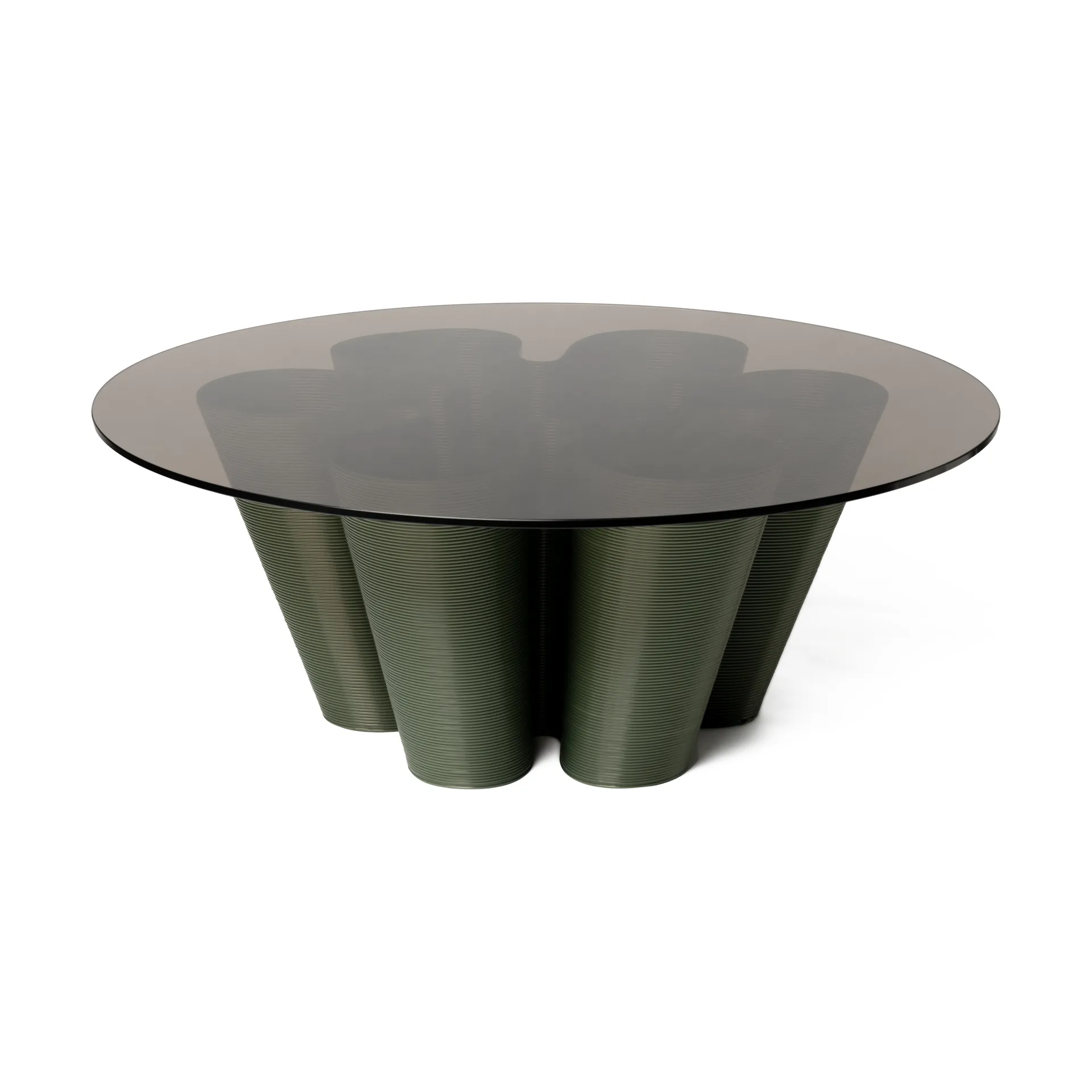 Anemone Couchtisch Ø110 cm, Olive Ekbacken Studios