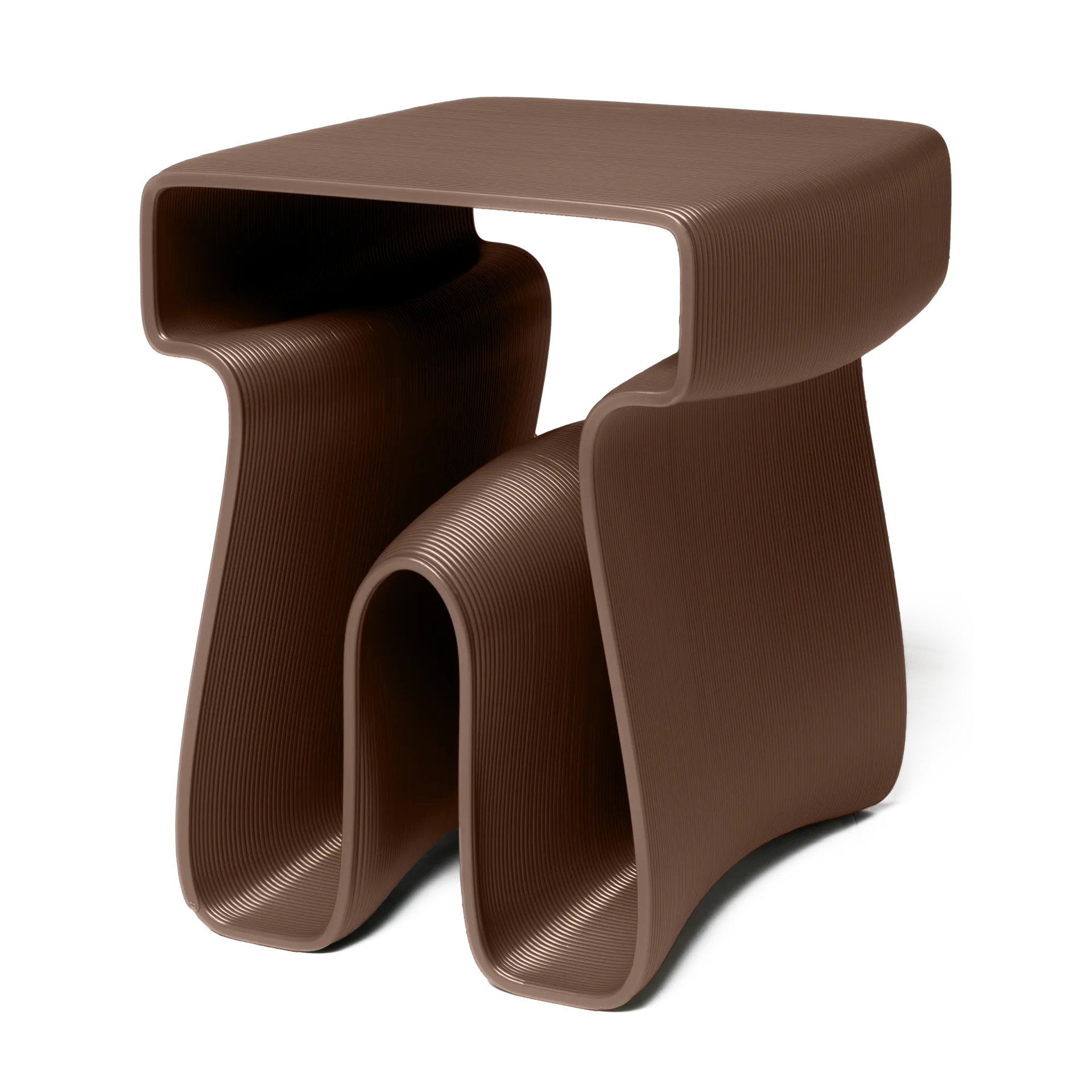 Octopus Beistelltisch 38x40 cm, Chocolate Ekbacken Studios