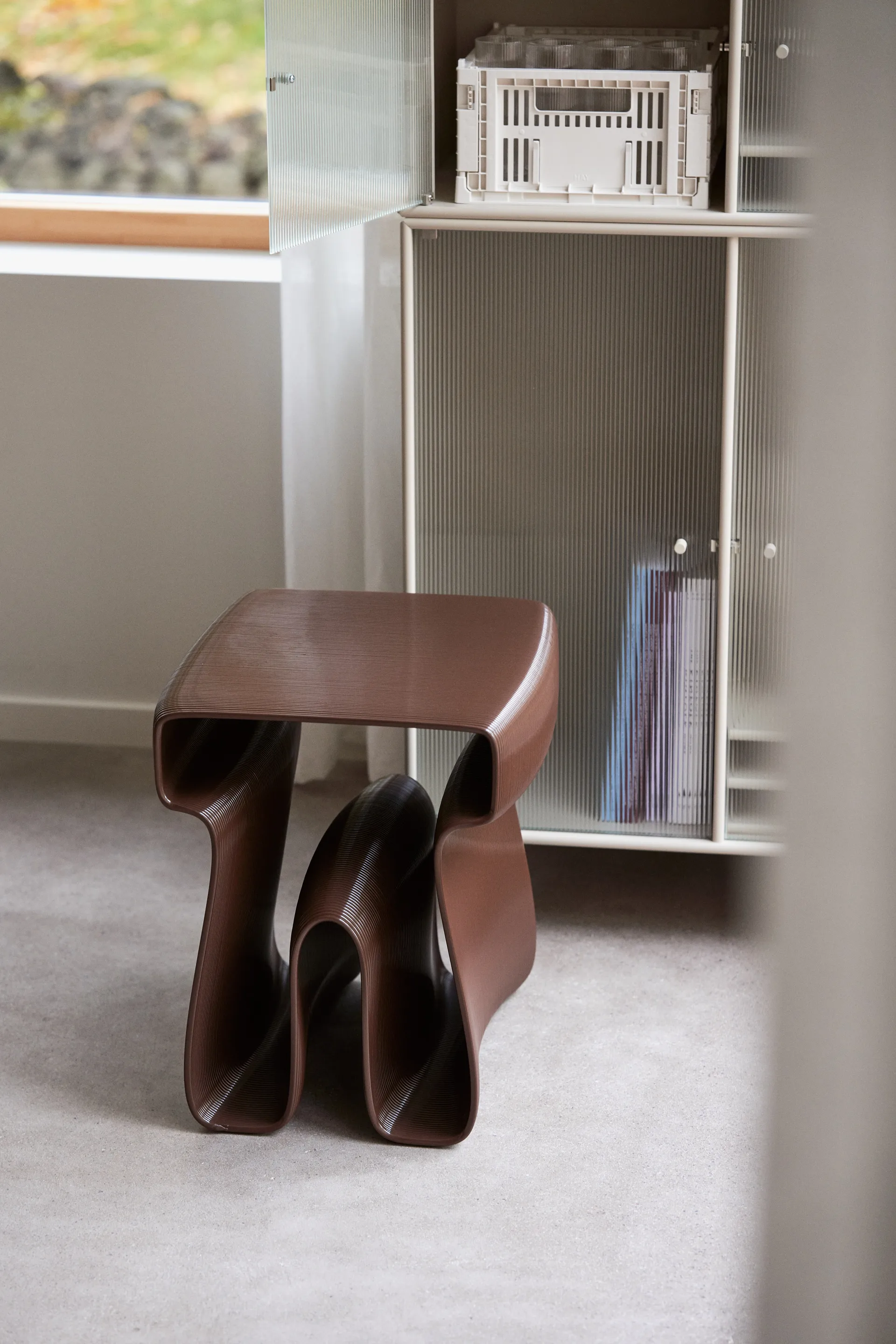 Octopus Beistelltisch 38x40 cm, Chocolate Ekbacken Studios