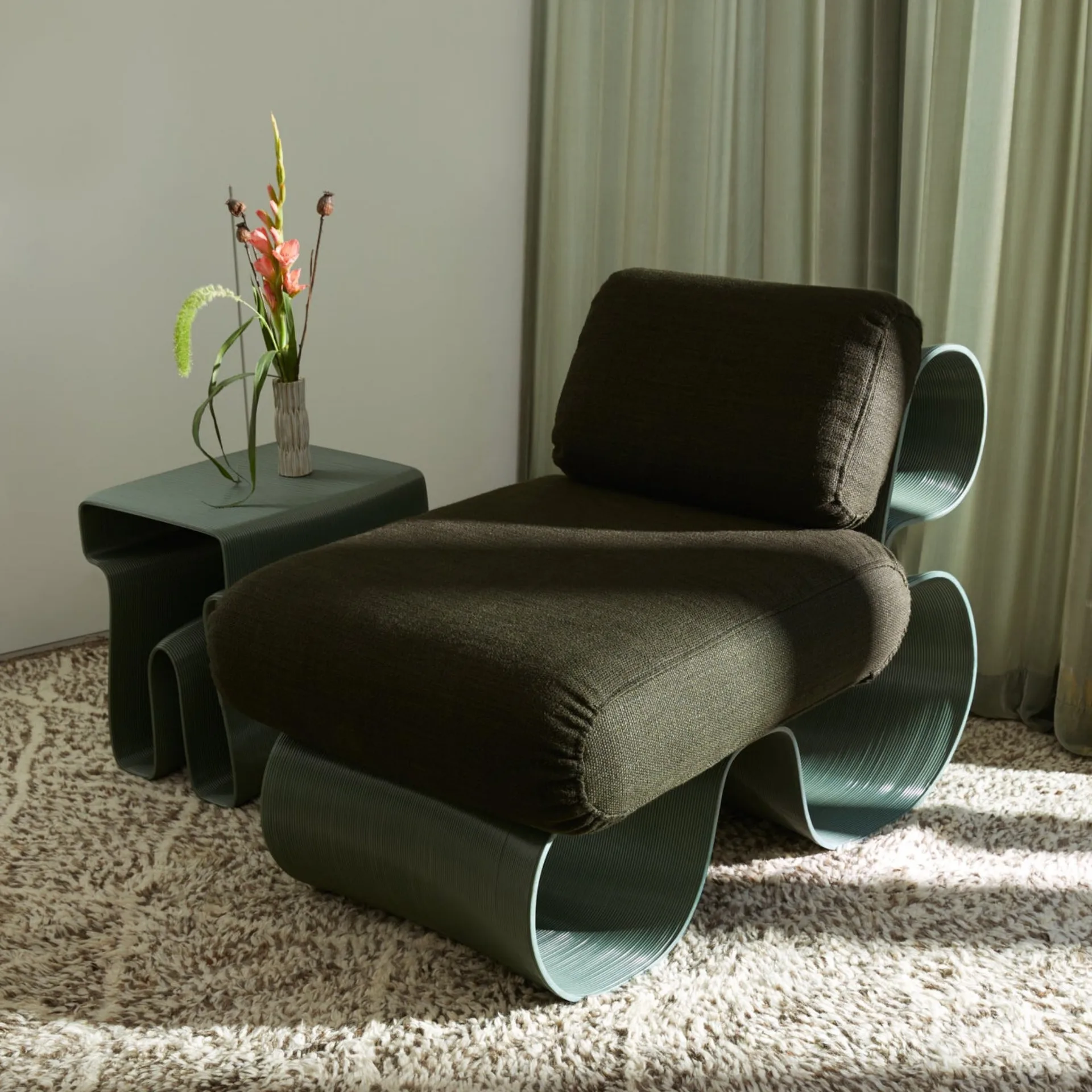 Octopus Beistelltisch 38x40 cm, Olive Ekbacken Studios