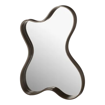 Pebble Spiegel small 56x76 cm - Chocolate - Ekbacken Studios