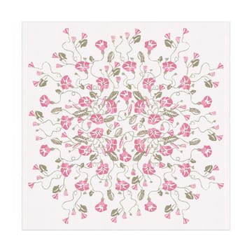 Åkervinda Tischdecke 75x75 cm - Rosa - Ekelund Linneväveri