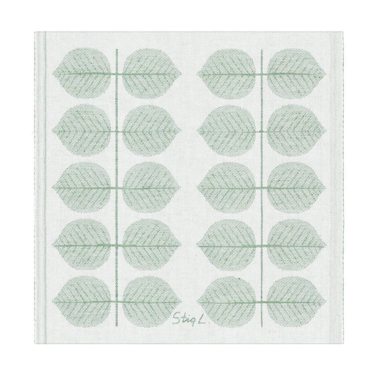Ekelund Linneväveri Berså Serviette 35x35 cm Grün