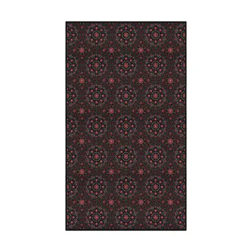 Bettys jul Tischdecke 145x300 cm - Rot-Schwarz - Ekelund Linneväveri