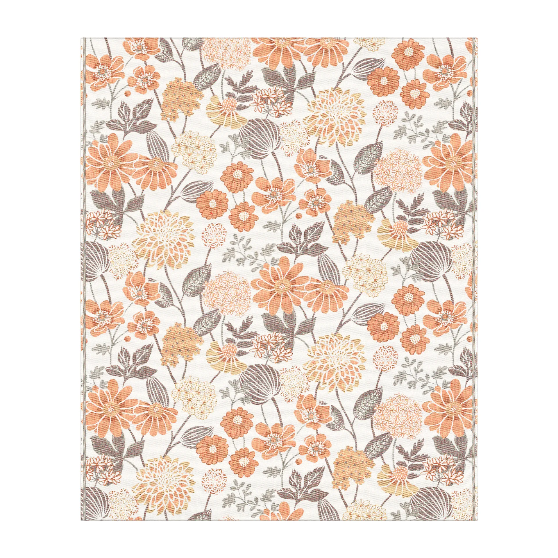 Bodum Baumwolldecke 140 x 170cm, Orange Ekelund Linneväveri