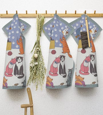 Cats fun Geschirrtuch - 35 x 50cm - Ekelund Linneväveri