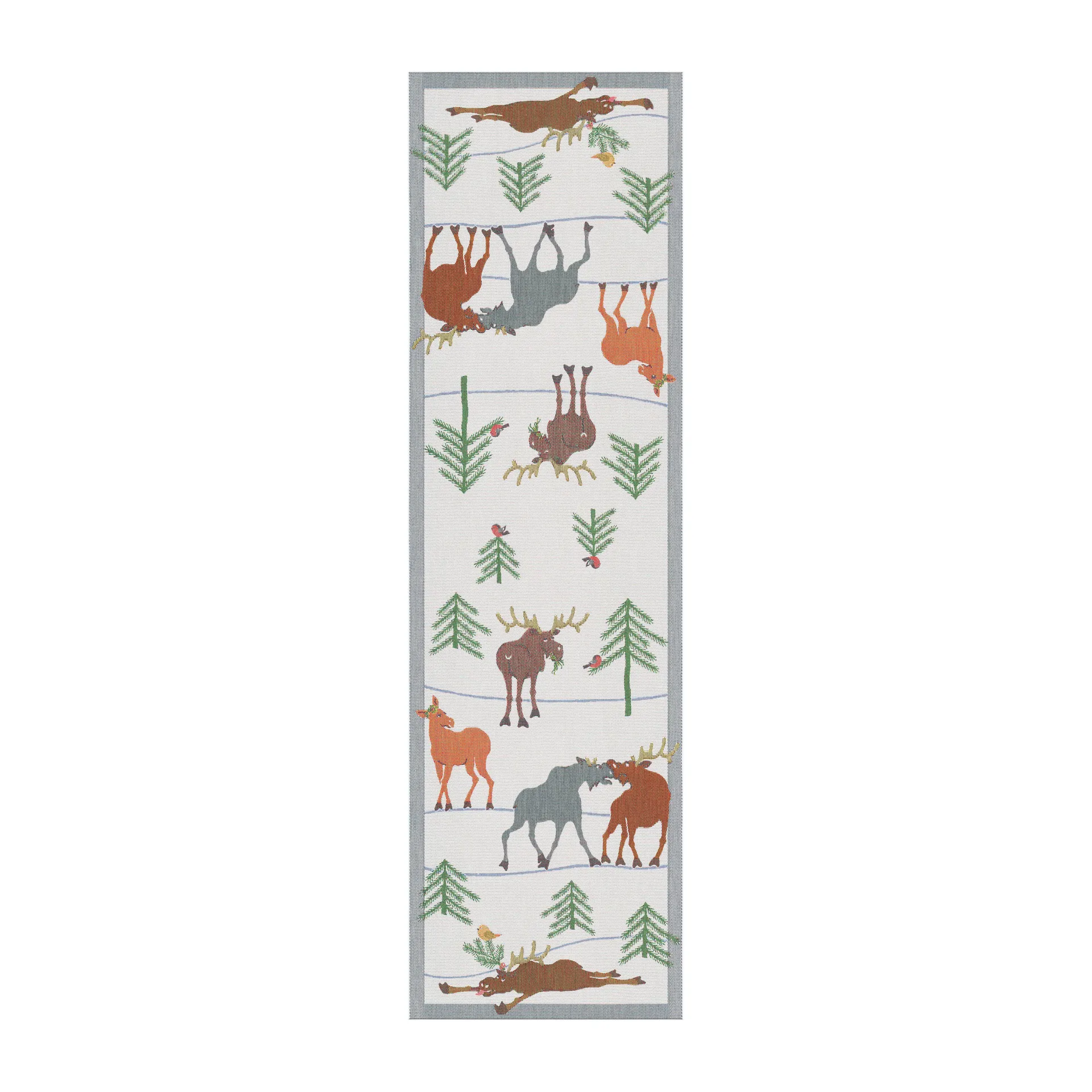 Clumsy moose Tischläufer, 35 x 120cm Ekelund Linneväveri