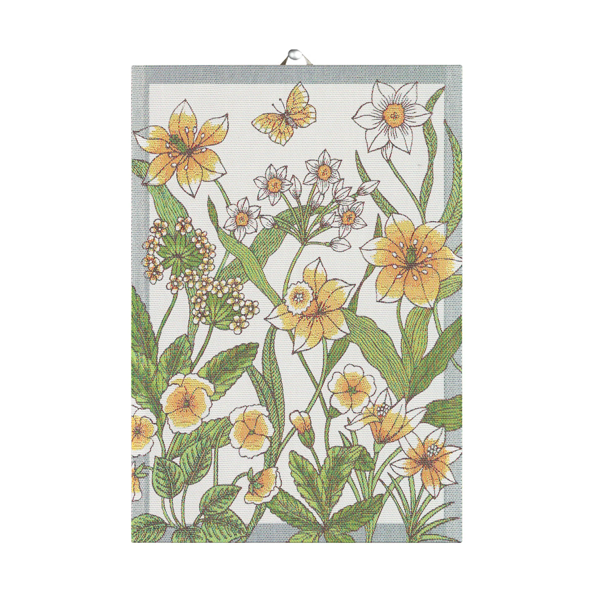 Daffodil Geschirrtuch 35x50 cm, Gelb Ekelund Linneväveri