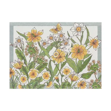 Daffodil Tischset 35x48 cm - Gelb - Ekelund Linneväveri