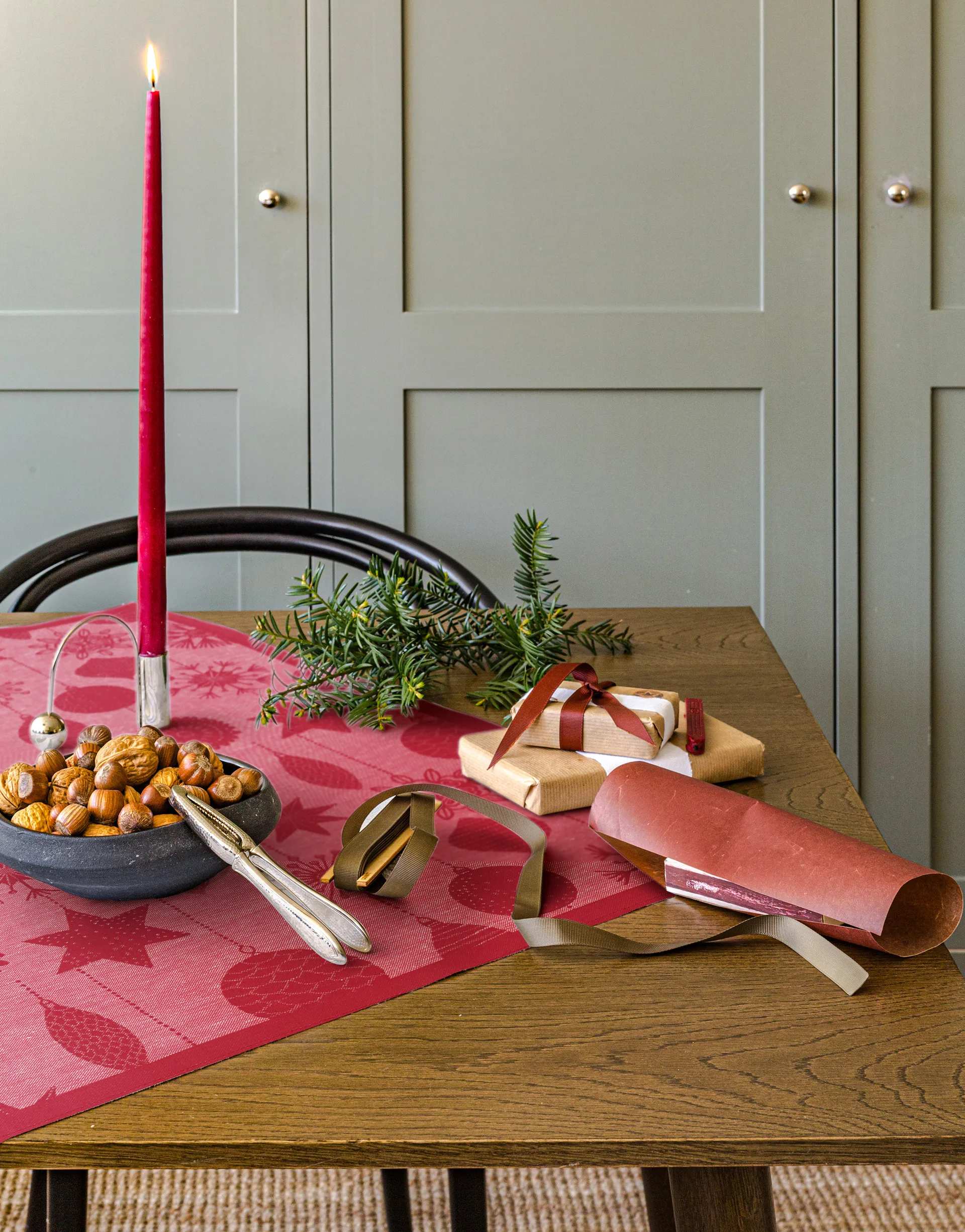 Dekoration Tischdecke, 80 x 80cm Ekelund Linneväveri