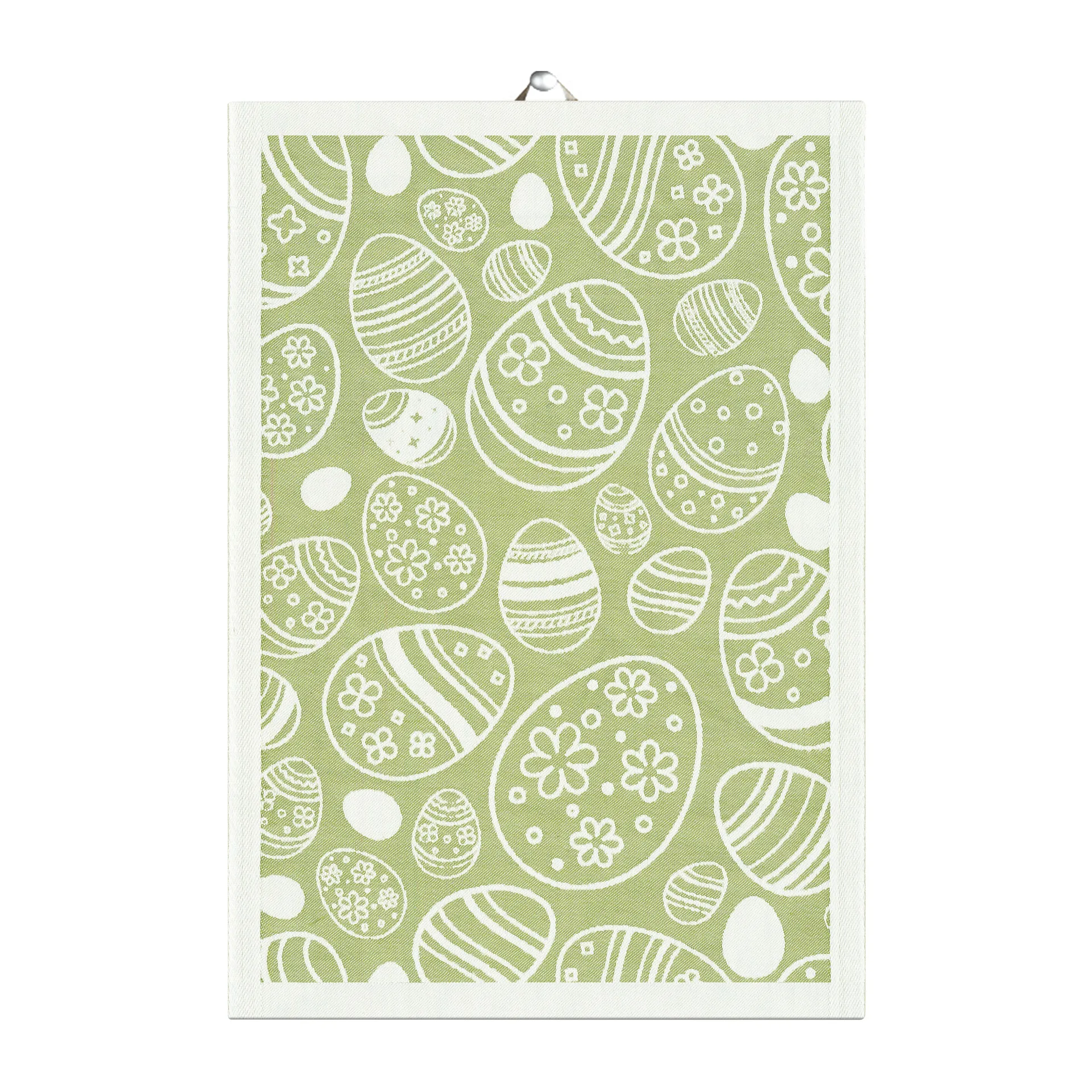 Easter Egg Geschirrtuch 35 x 50cm, Grün Ekelund Linneväveri