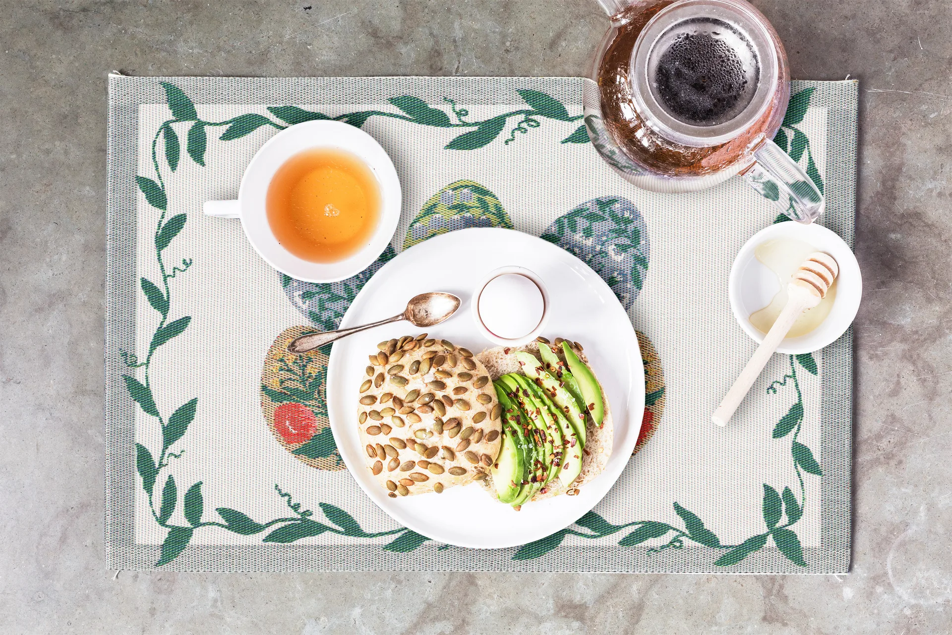 Egg collection Platzdecke, 35 x 48cm Ekelund Linneväveri