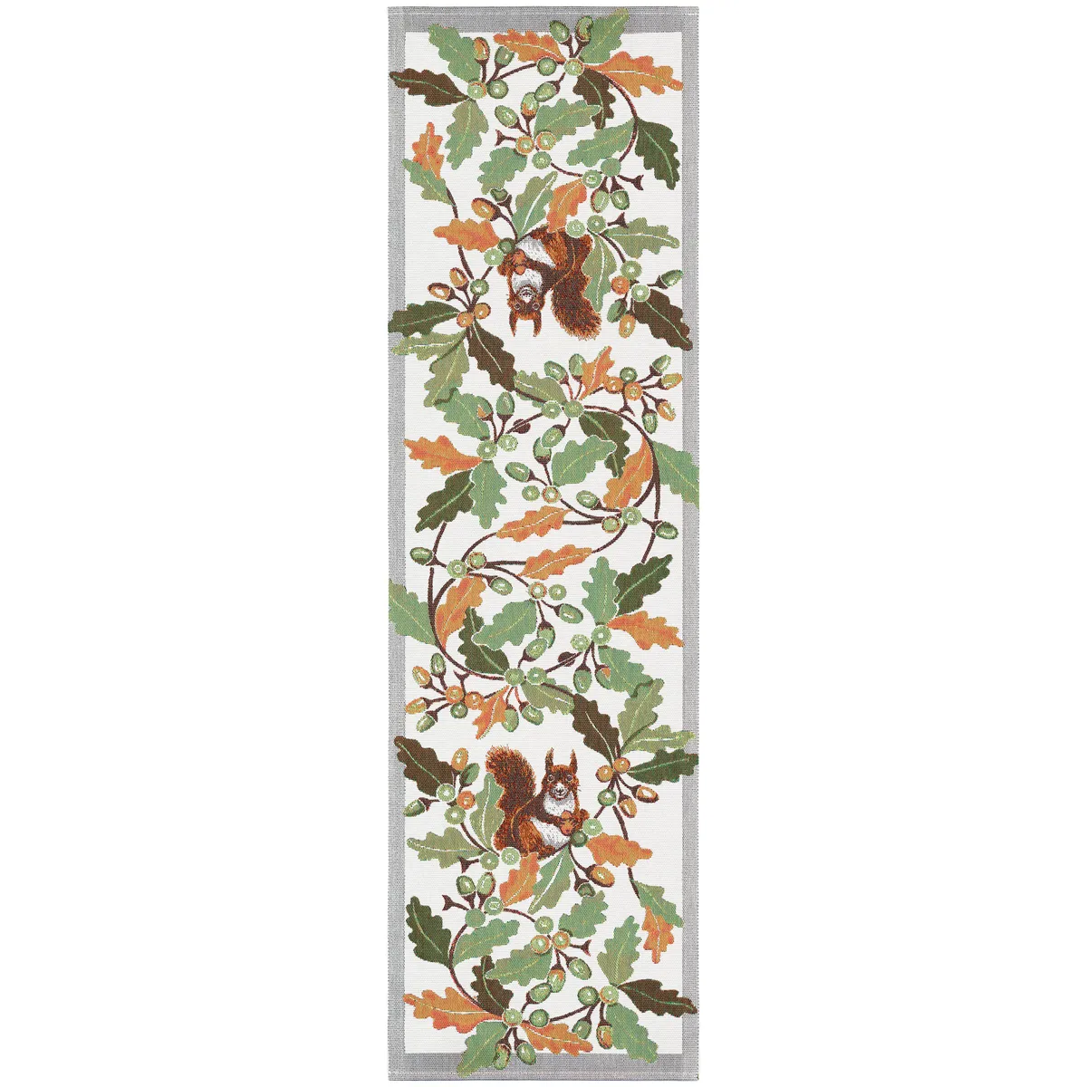 Ekelund Linneväveri Eicheelid Tischläufer 35 x 120cm