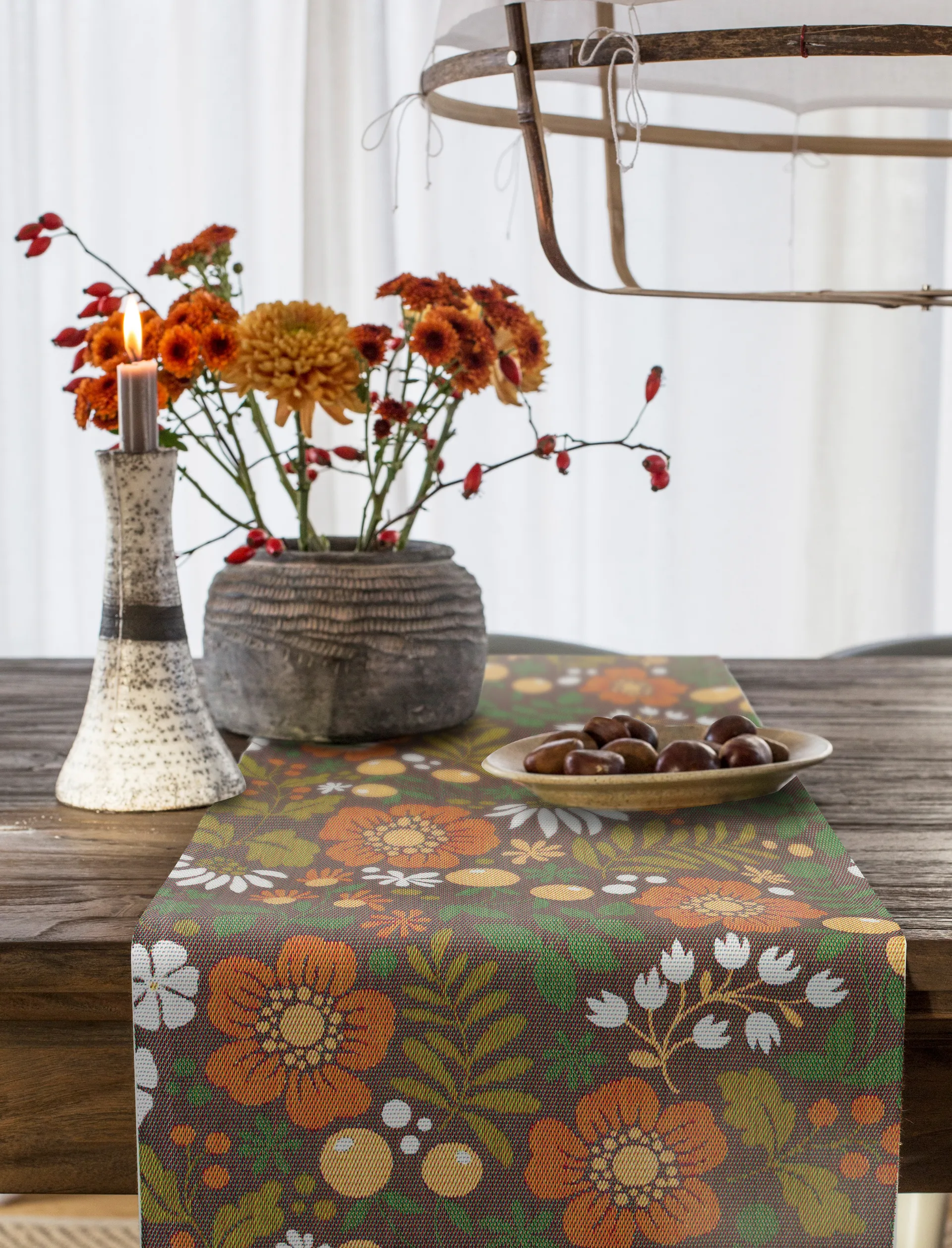 Elisabeth Tischläufer, 35 x 120cm Ekelund Linneväveri