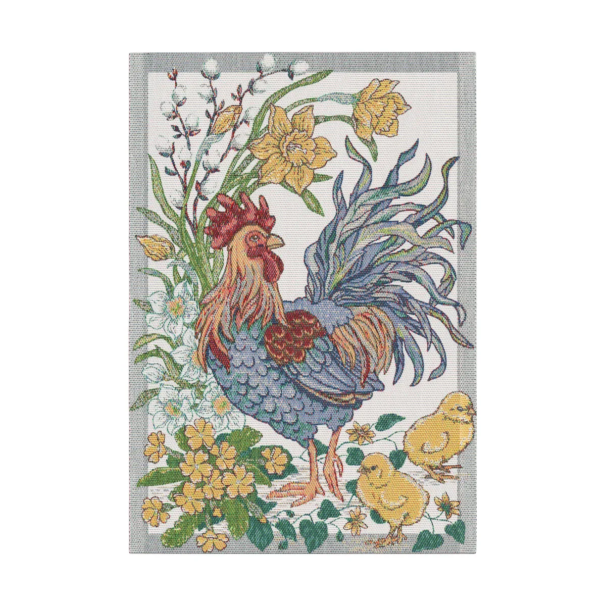 Ekelund Linneväveri Fjäderblom Geschirrtuch 35x50 cm Multi