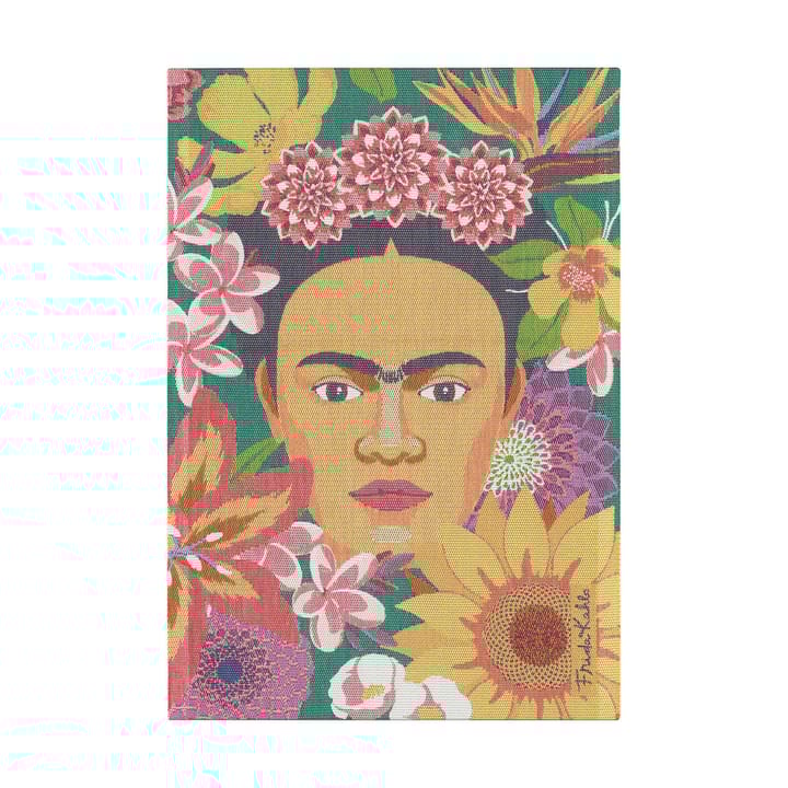 Flores Geschirrtuch 35 x 50cm - Multi - Ekelund Linneväveri