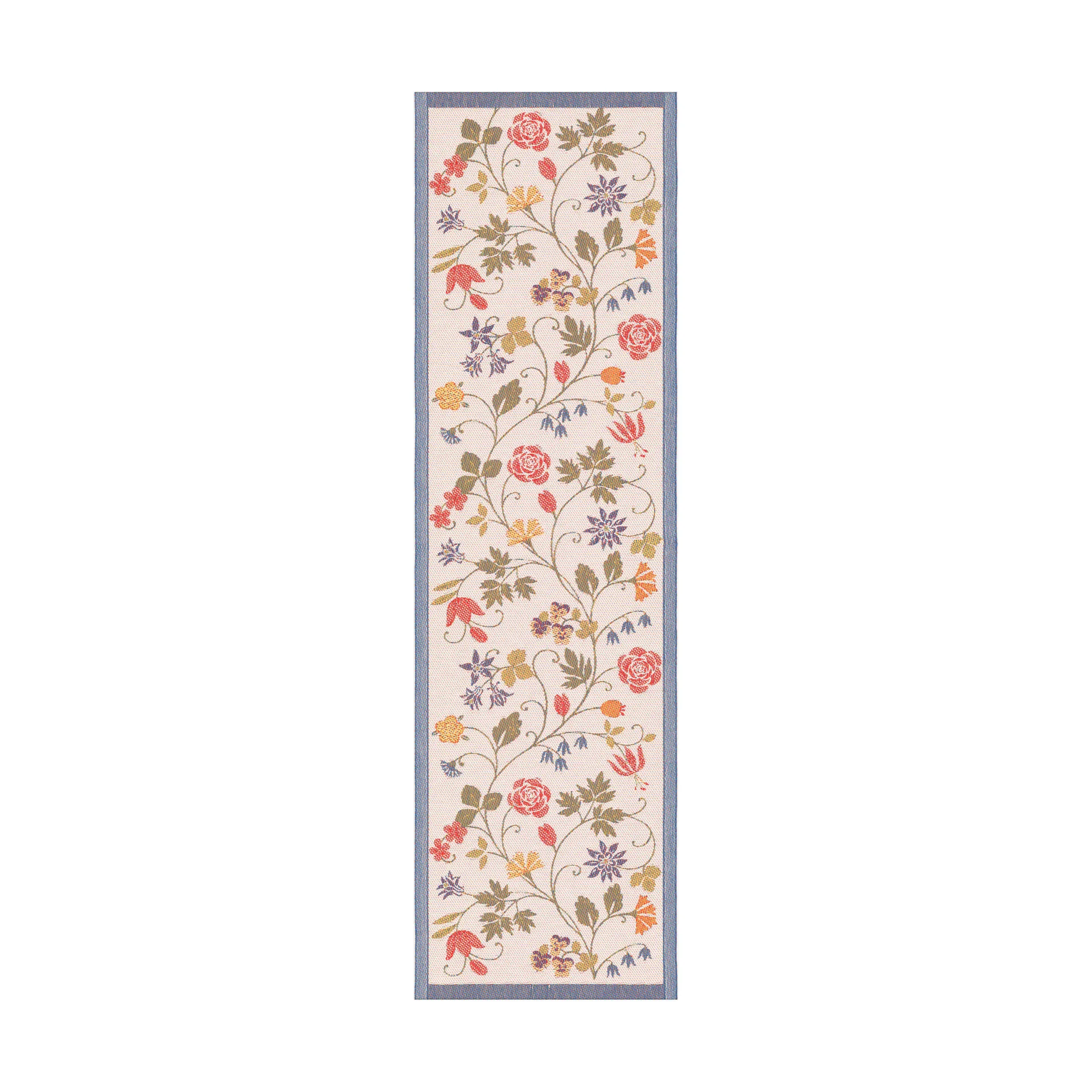 Flower Tischläufer 35x120 cm, Multi Ekelund Linneväveri