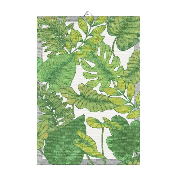 Foliage Geschirrtuch 35 x 50cm, Grün Ekelund Linneväveri
