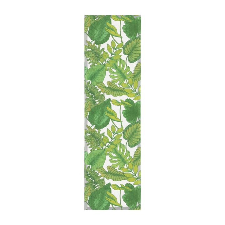 Foliage Tischläufer 35 x 120cm, Grün Ekelund Linneväveri