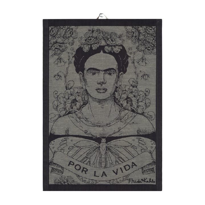 Frida Kahlo Geschirrtuch 35 x 50cm - Fuerza - Ekelund Linnev�äveri