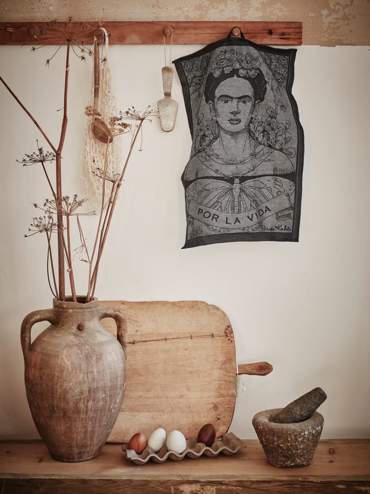 Frida Kahlo Geschirrtuch 35 x 50cm, Fuerza Ekelund Linneväveri
