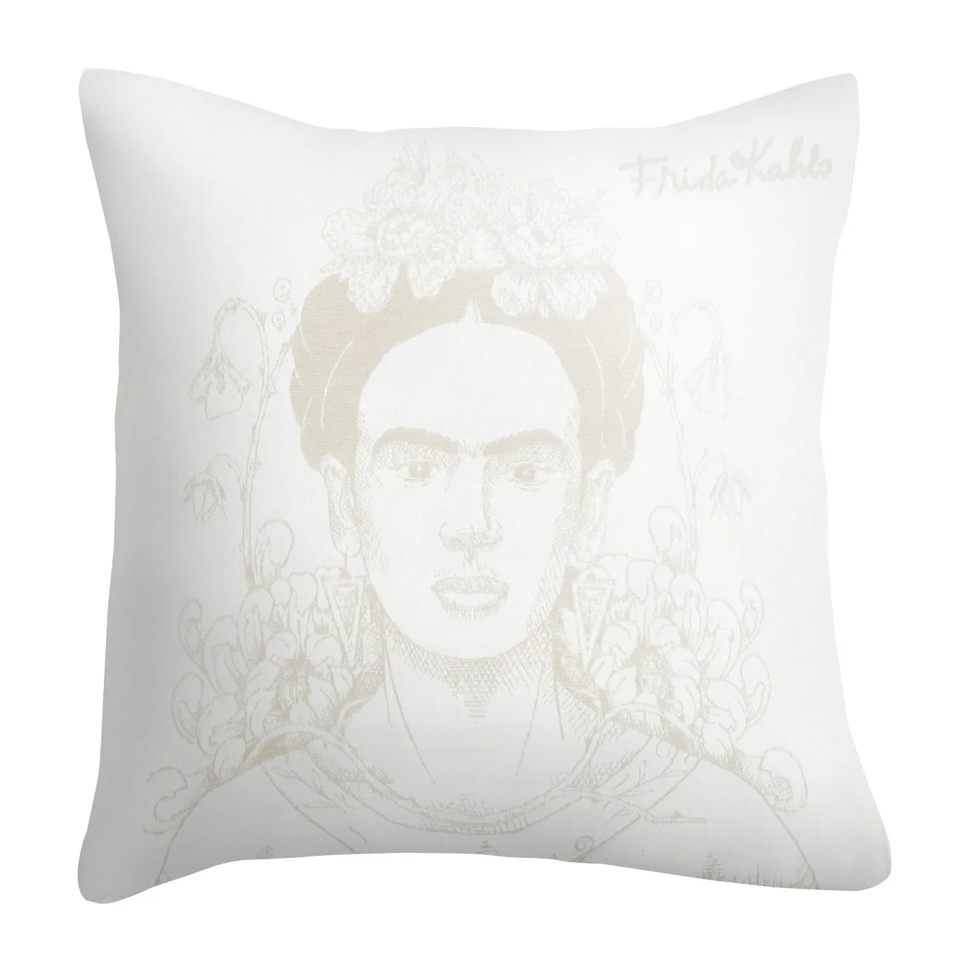 Frida Kahlo Kissenbezug 40 x 40cm, Belleza Ekelund Linneväveri