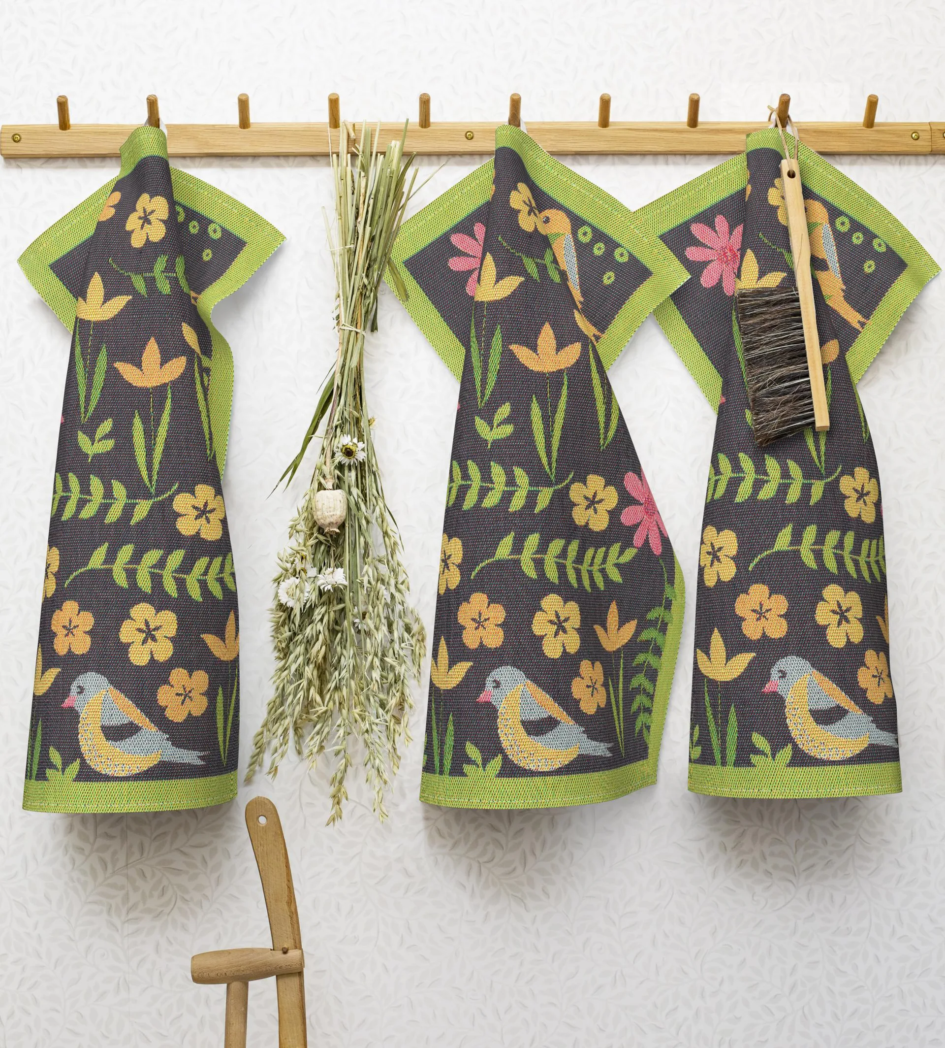 Frühlingslied Geschirrtuch, 35 x 50cm Ekelund Linneväveri