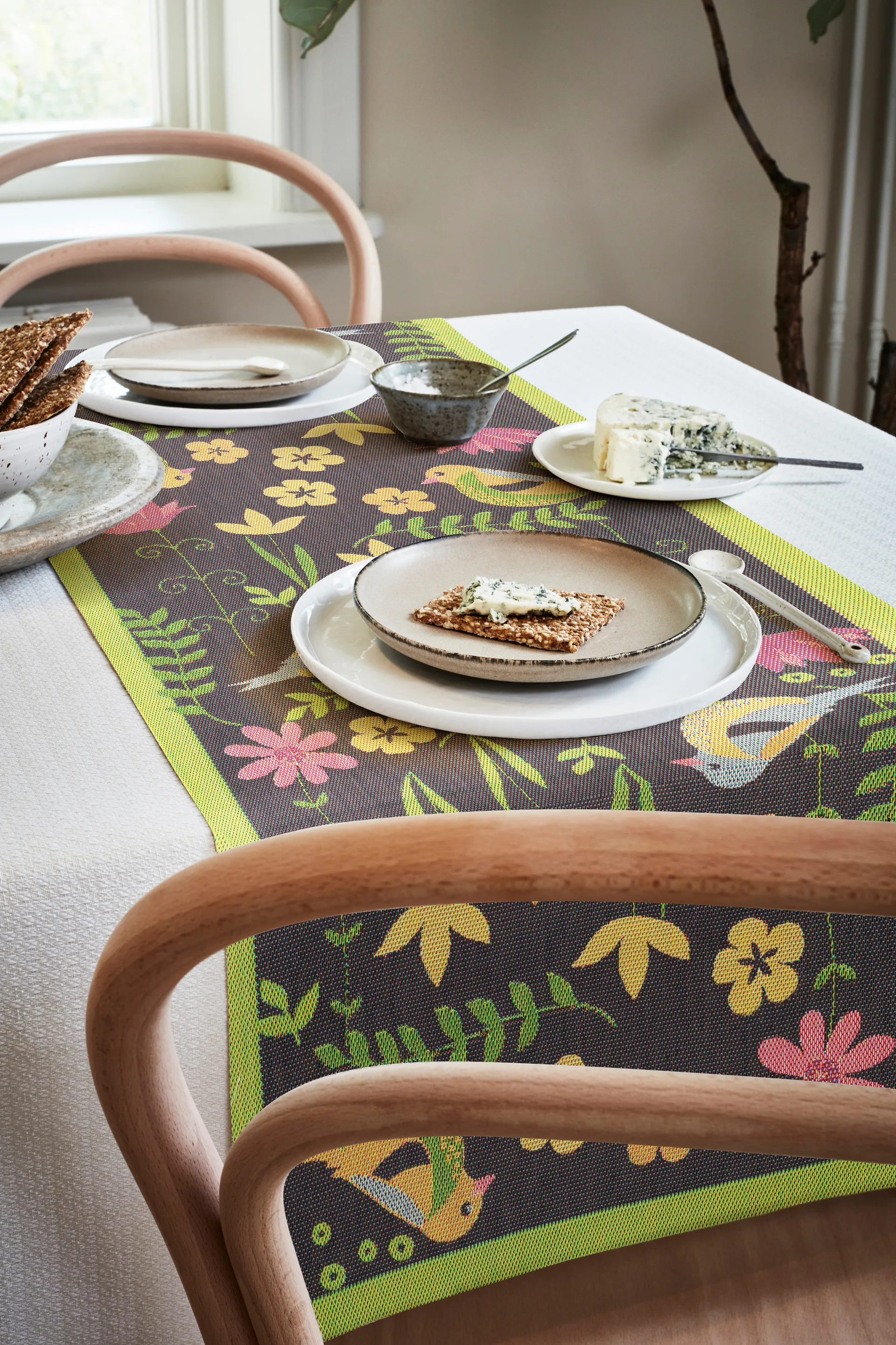 Frühlingslied Tischläufer, 35 x 120cm Ekelund Linneväveri