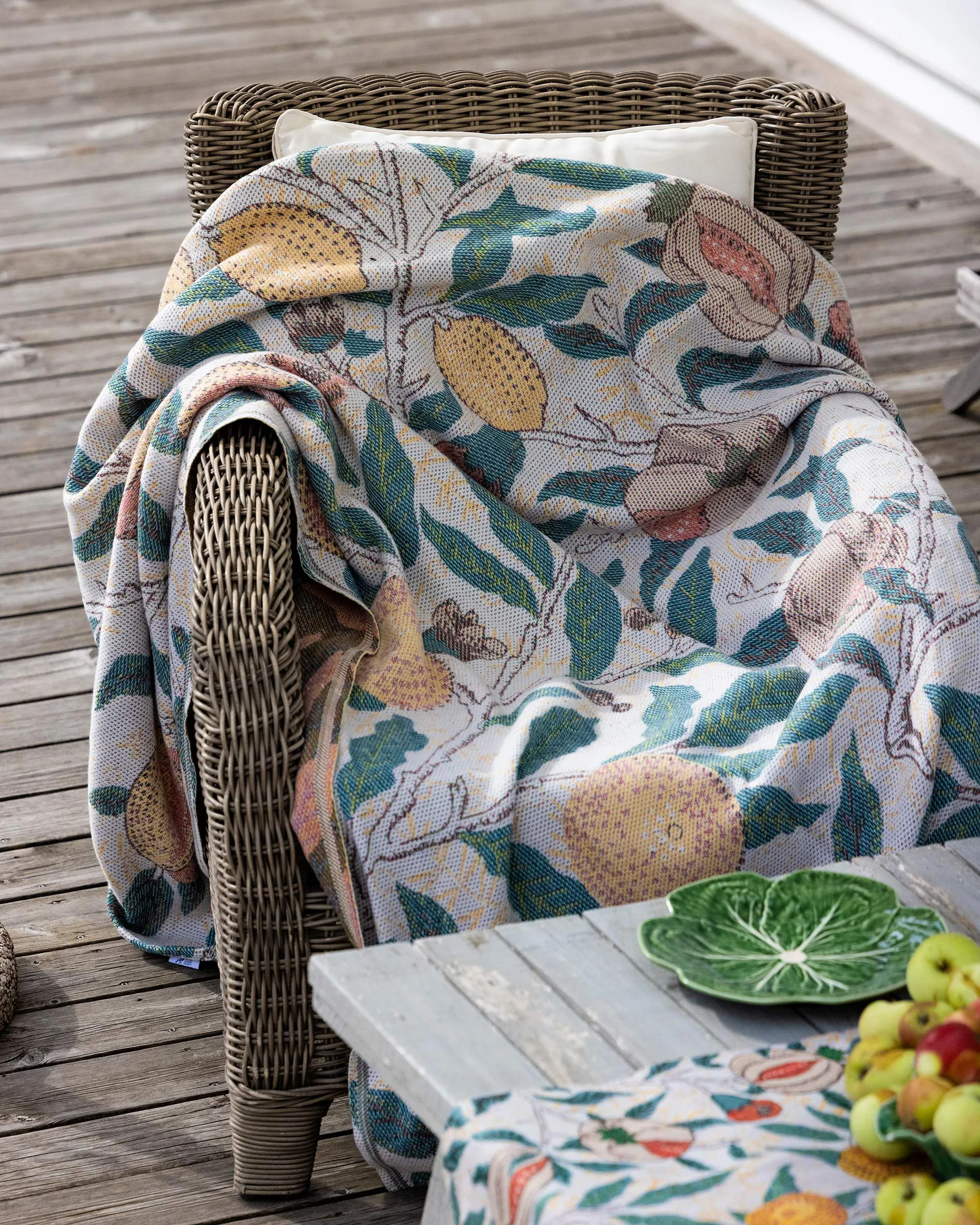 Fruit Stoffserviette 35x35 cm, Multi Ekelund Linneväveri