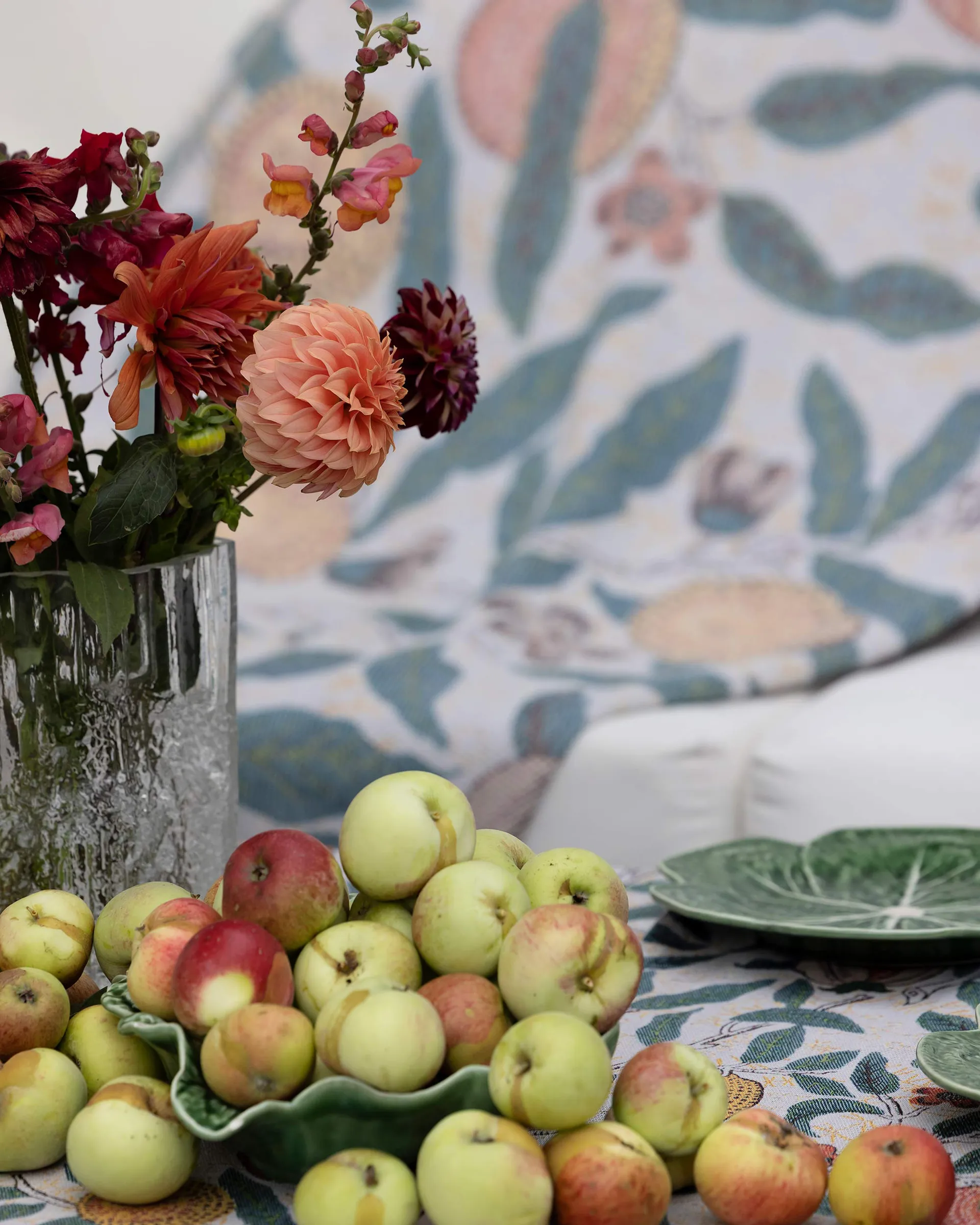 Fruit Stoffserviette 35x35 cm, Multi Ekelund Linneväveri