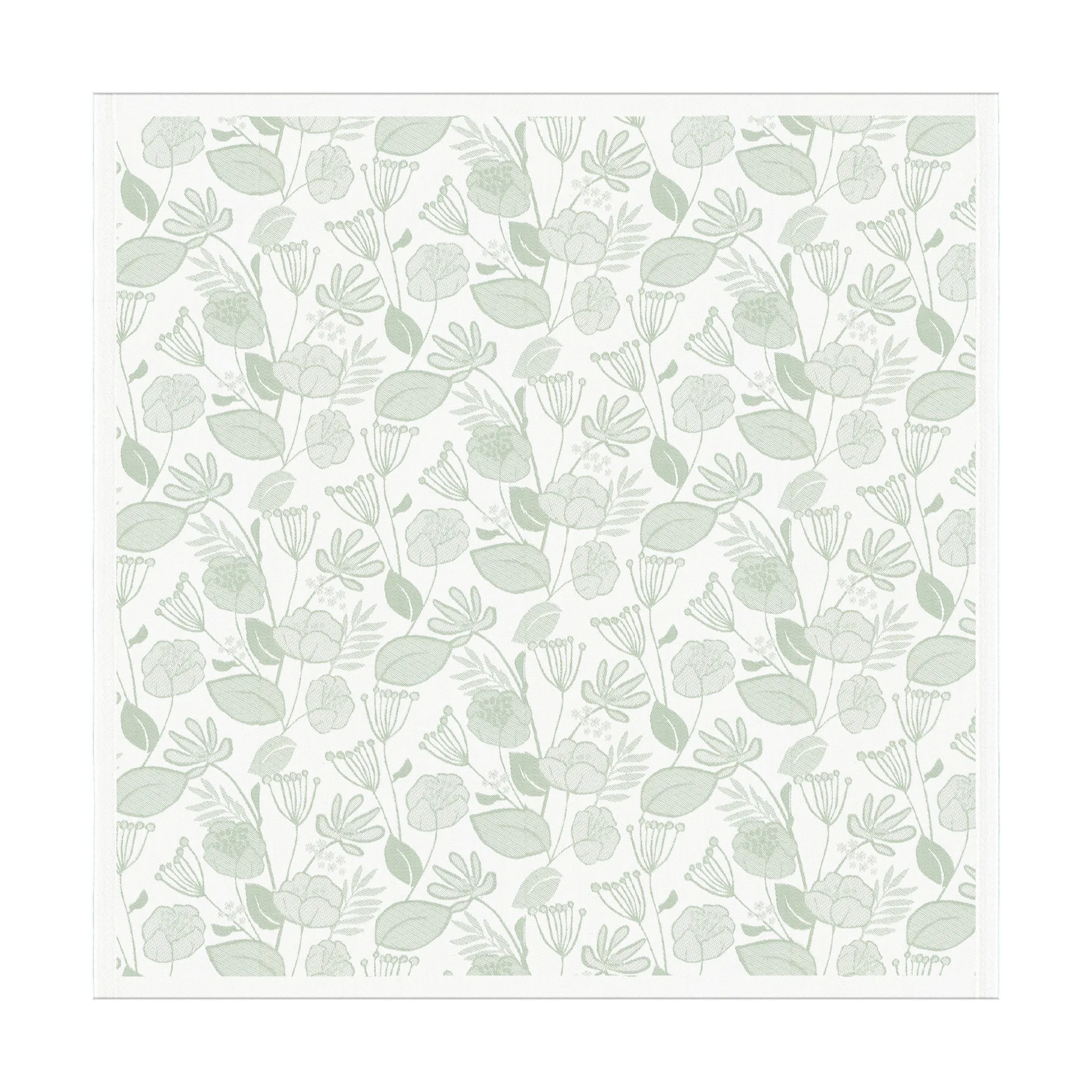 Grönska Tischdecke 75x75 cm, Grün Ekelund Linneväveri