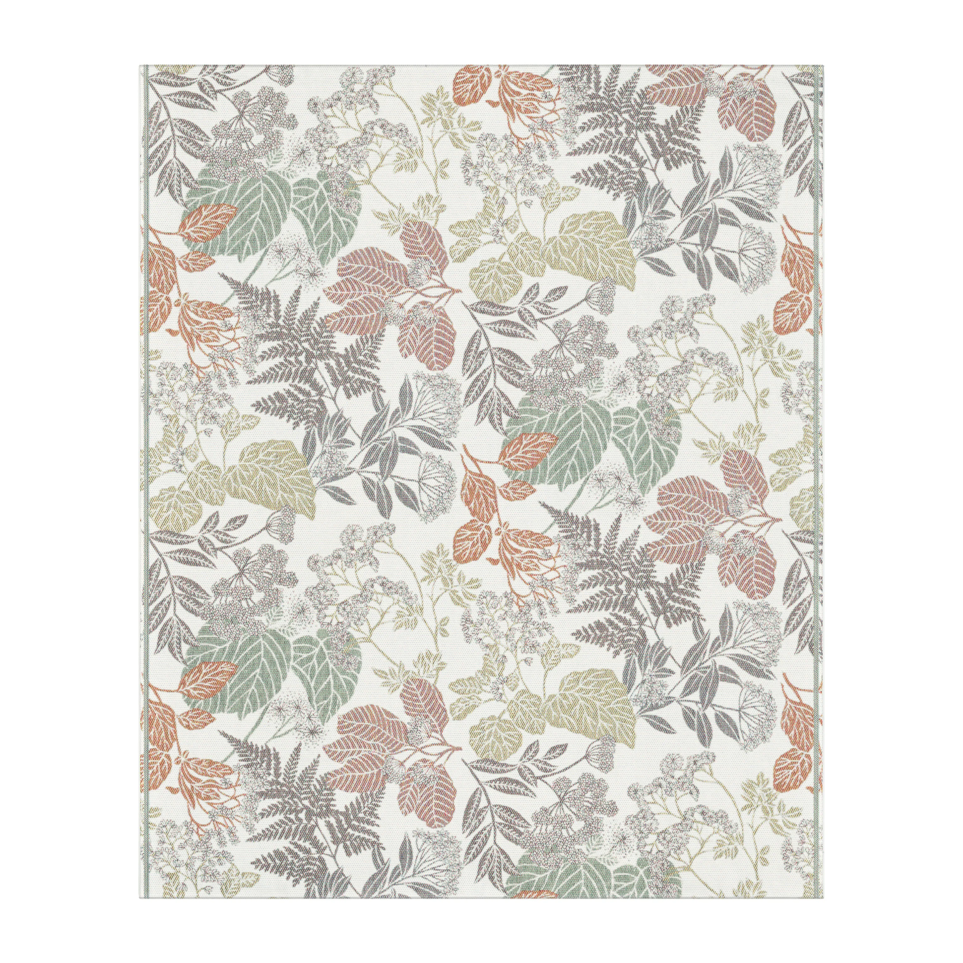 Ekelund Bio-Baumwoll Tischläufer - Herbstmotiv, 35x120 Cm, Maschinenwaschbar Bis 60°C