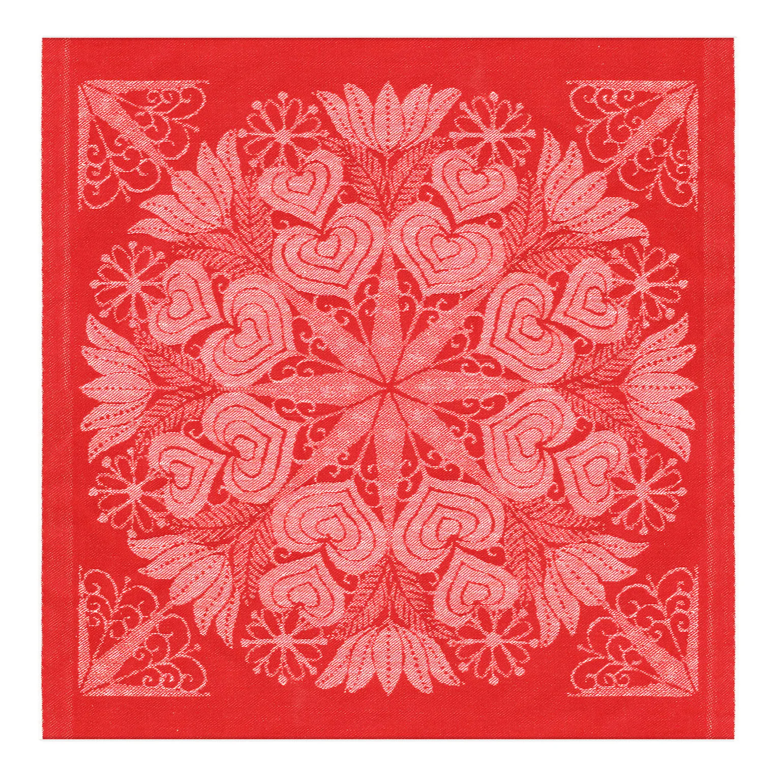 Hjärtbo Serviette 35 x 35cm, Rot Ekelund Linneväveri