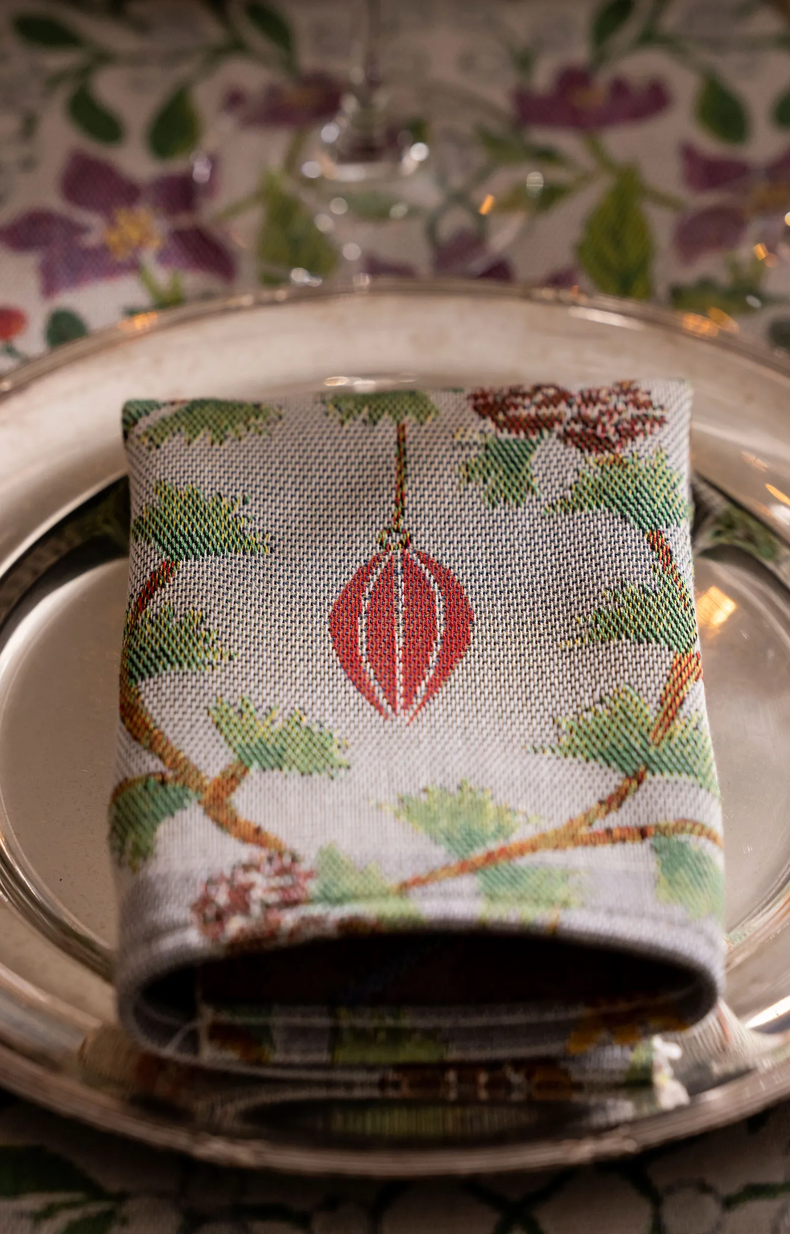 Julefröjd Tischset 35x48 cm, Multi Ekelund Linneväveri