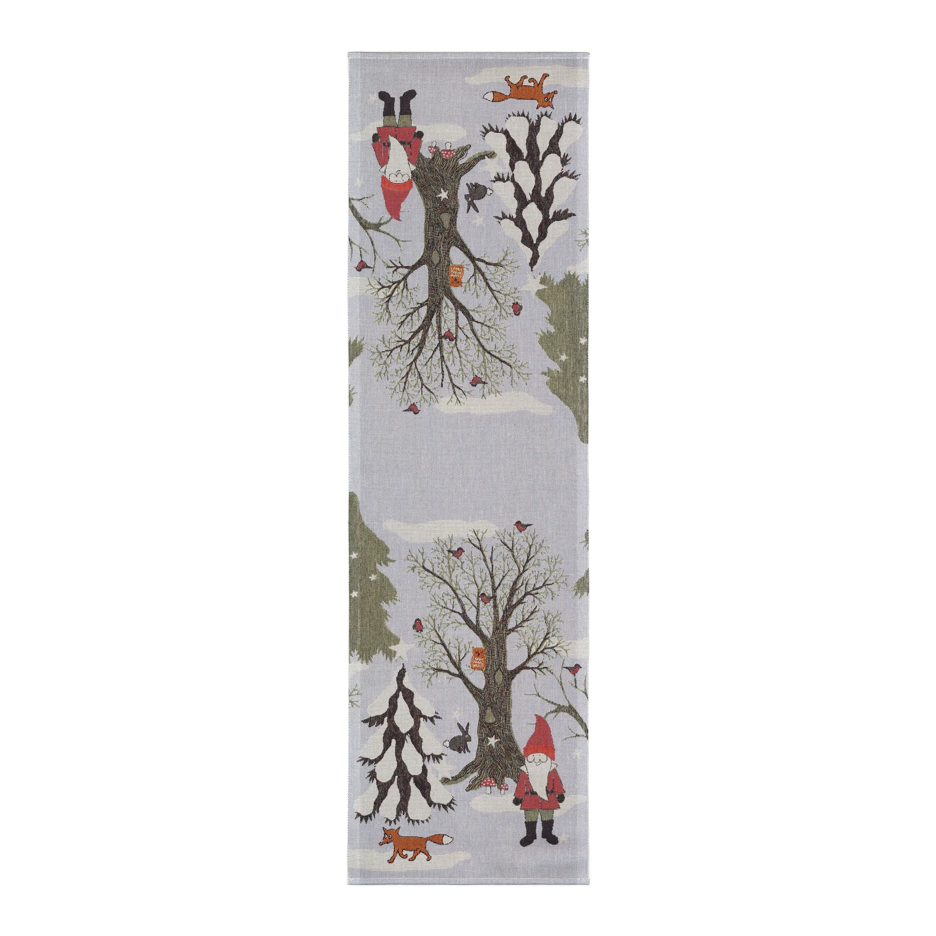 Julpromenad Tischläufer, 35 x 120cm Ekelund Linneväveri