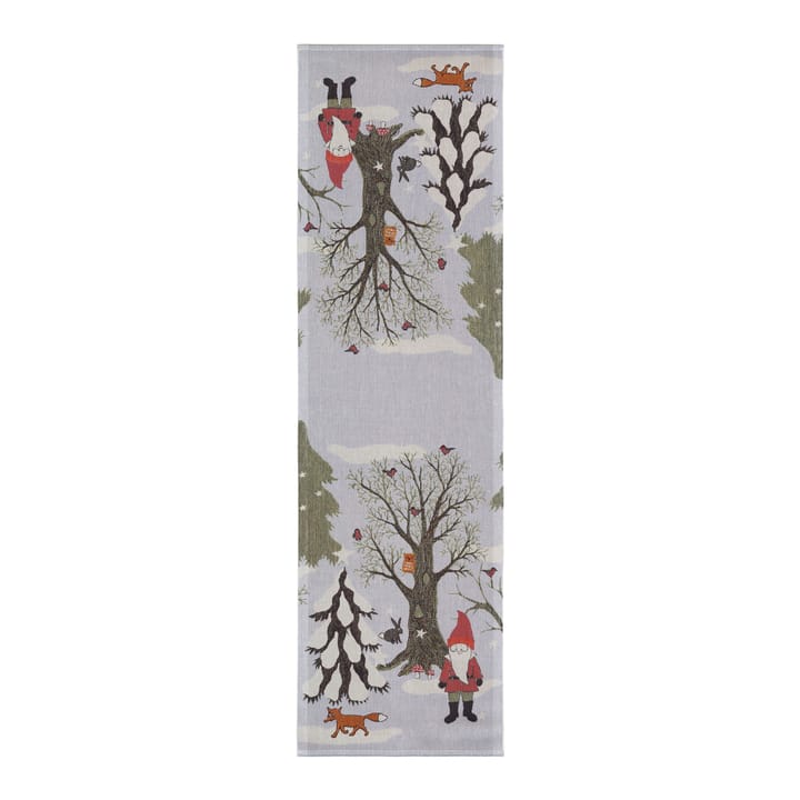 Julpromenad Tischläufer - 35 x 120cm - Ekelund Linneväveri