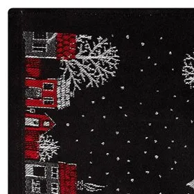 Julstad Tischläufer, Schwarz Ekelund Linneväveri