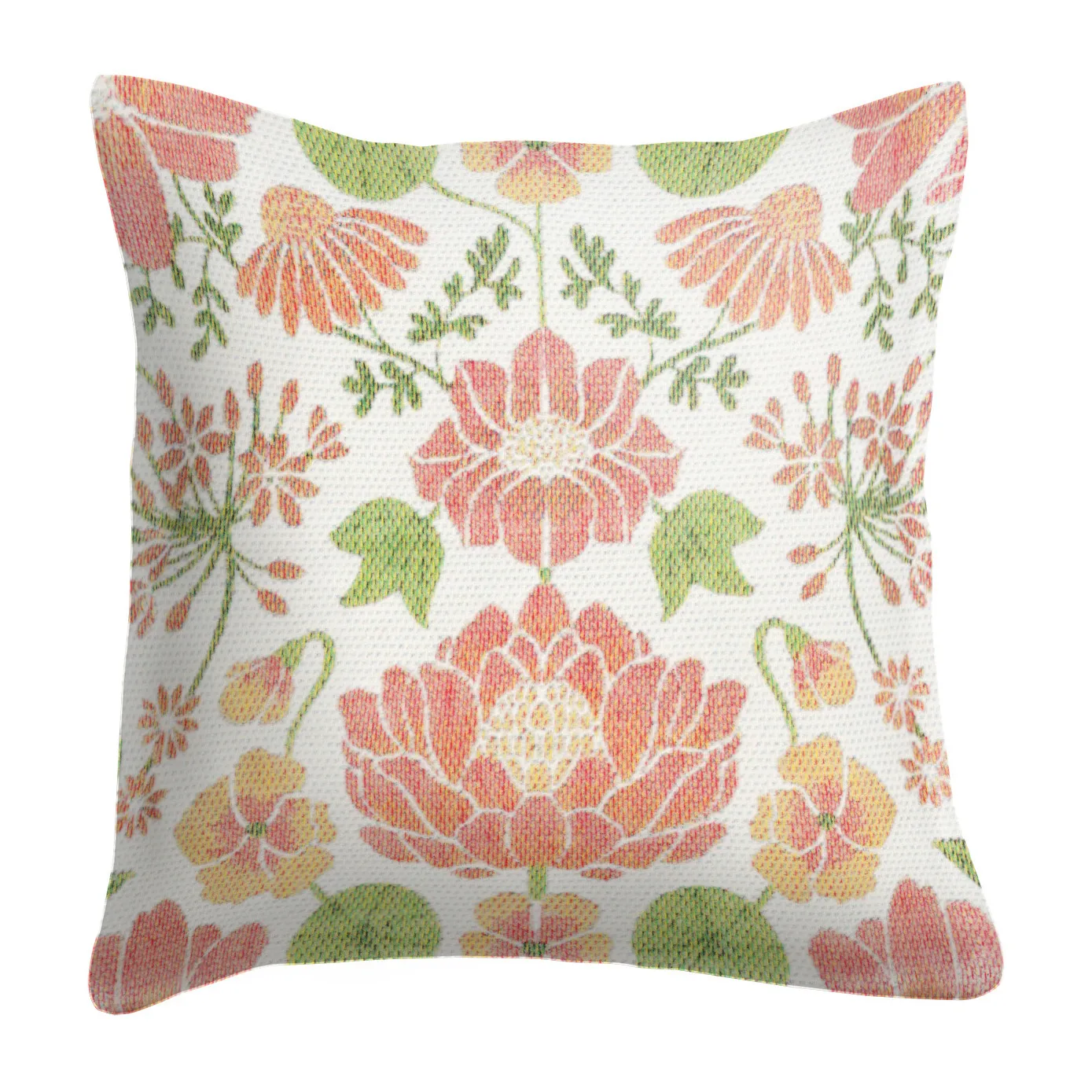 Krasse Kissenbezug 40 x 40cm, Orange Ekelund Linneväveri