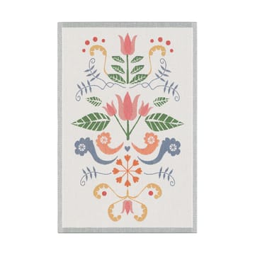 Lindas tulpan Geschirrtuch 40x60 cm - Rosa-Grau - Ekelund Linneväveri