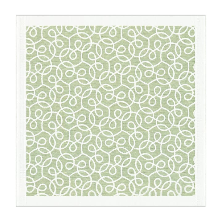 Lindblom Serviette 35 x 35cm, Hellgrün Ekelund Linneväveri