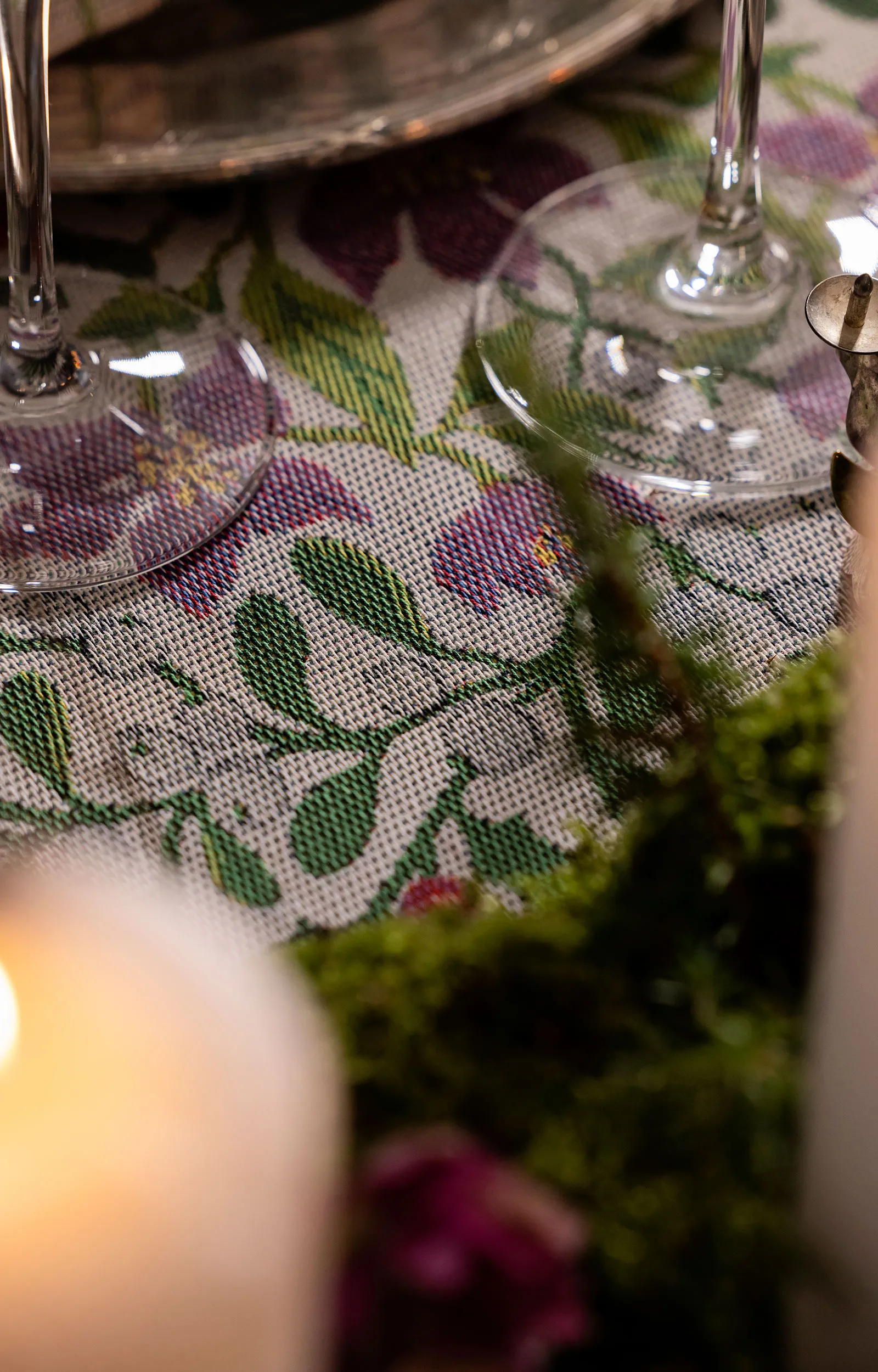 Mistelkvist Geschirrtuch 35x50 cm, Multi Ekelund Linneväveri