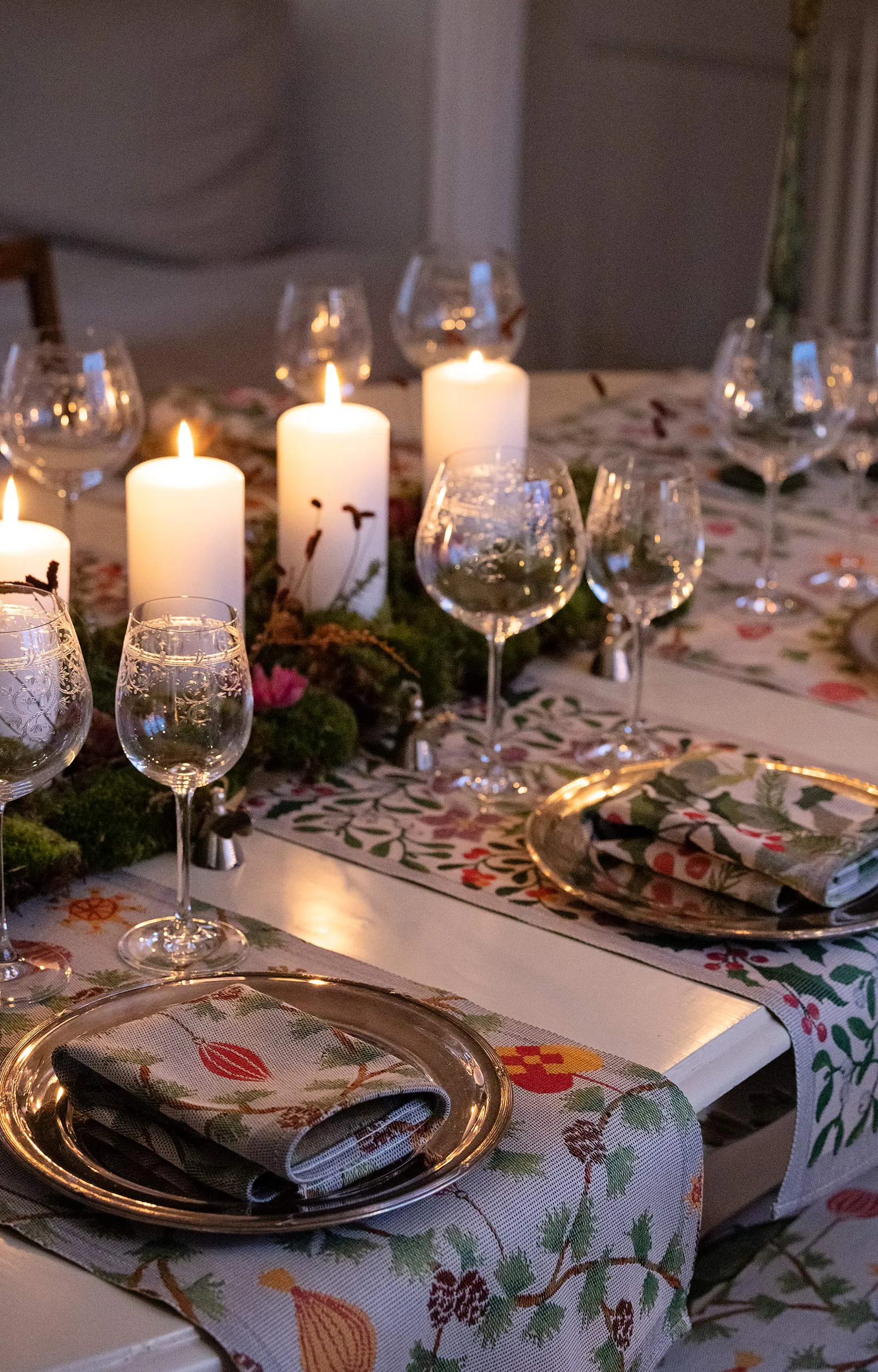 Mistelkvist Geschirrtuch 35x50 cm, Multi Ekelund Linneväveri