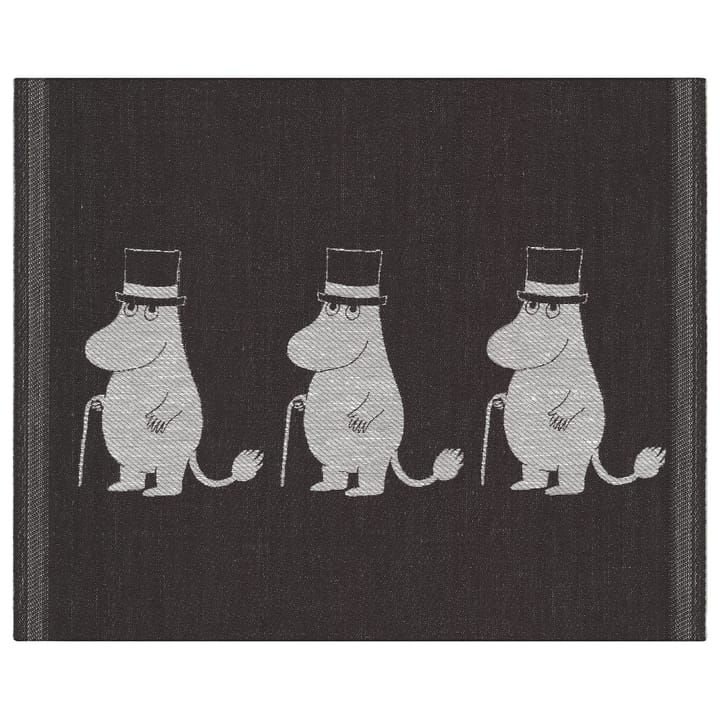 Moominpappa Geschirrtuch 28 x 35cm, Schwarz Ekelund Linneväveri