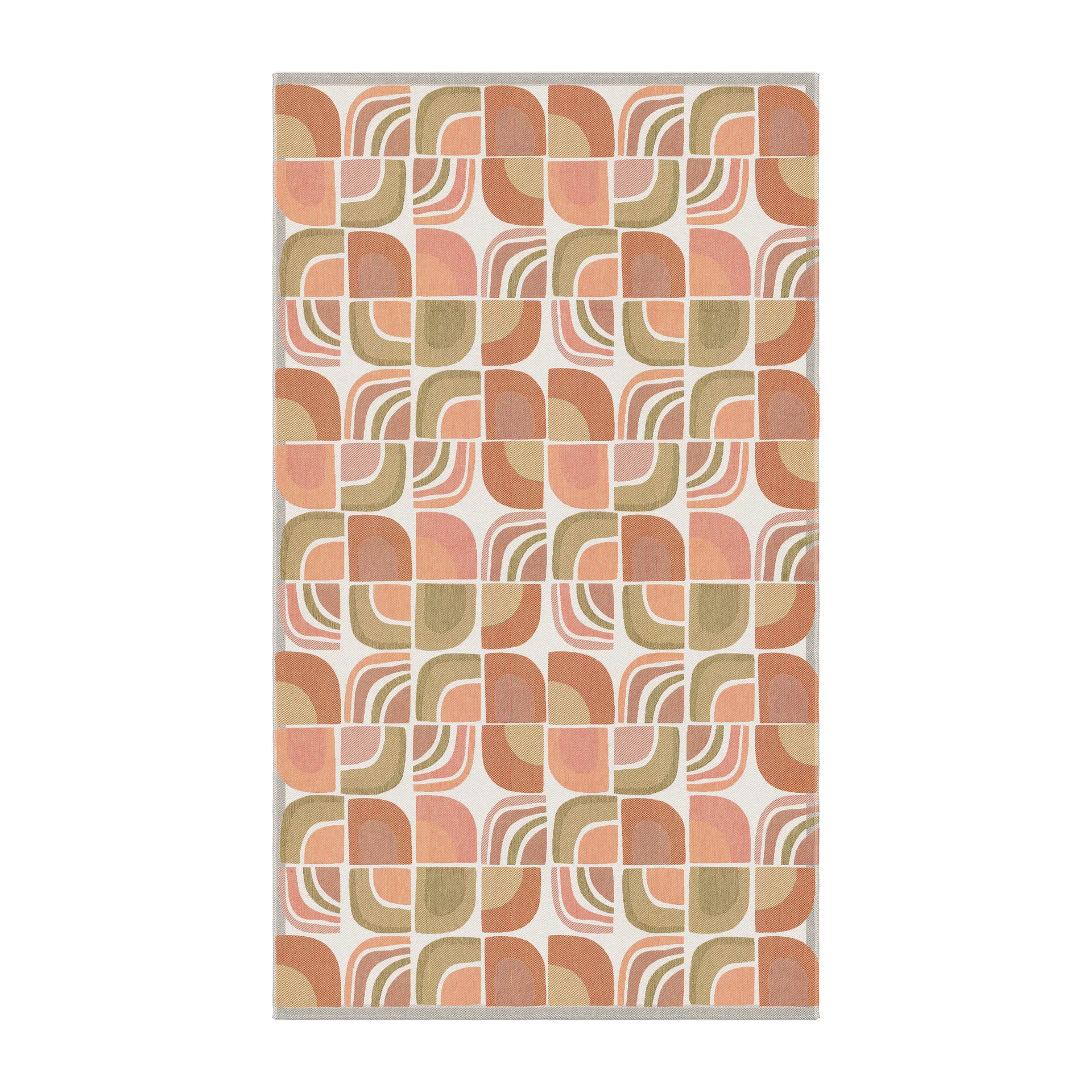 Mosaik Tischtuch, 145 x 250cm Ekelund Linneväveri