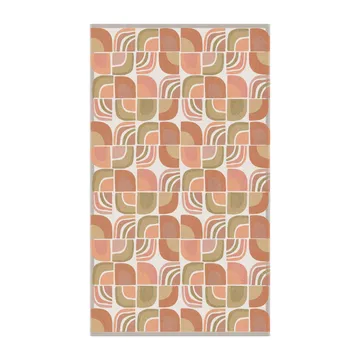 Mosaik Tischtuch - 145 x 250cm - Ekelund Linneväveri