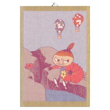 Mumin Geschirrtuch 35 x 50cm - Flowers - Ekelund Linneväveri