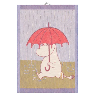 Mumin Geschirrtuch 35 x 50cm - Rain - Ekelund Linneväveri