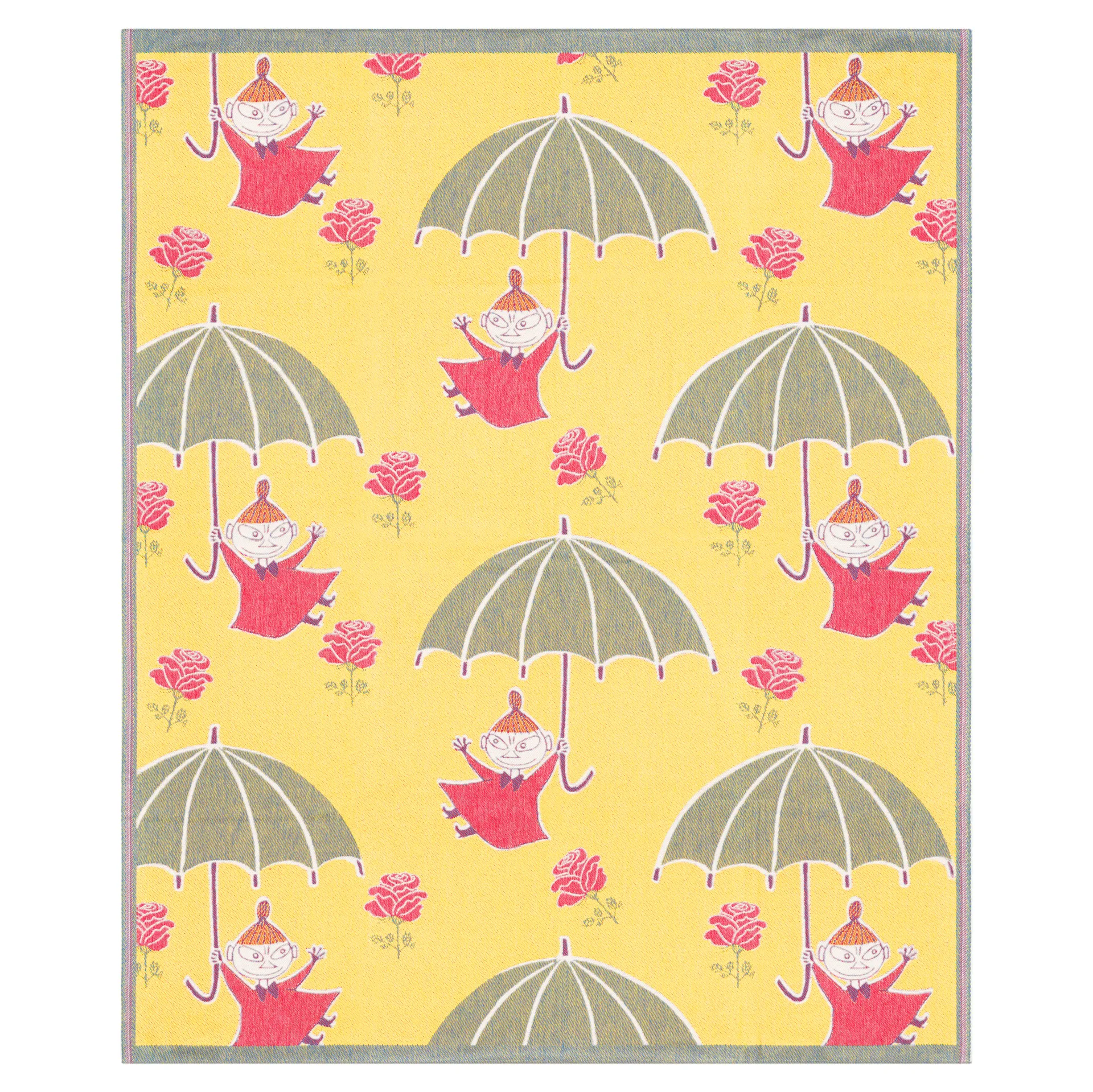 Mumin Wolldecke 140 x 170cm, Umbrella Ekelund Linneväveri