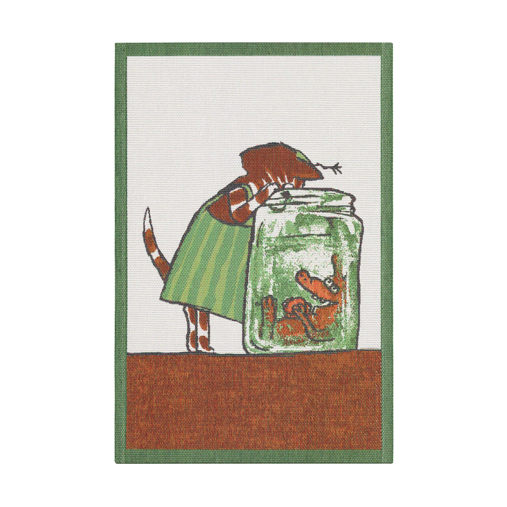 Pettson & Findus Geschirrtuch multi 40x60 cm, Nyfiken Ekelund Linneväveri