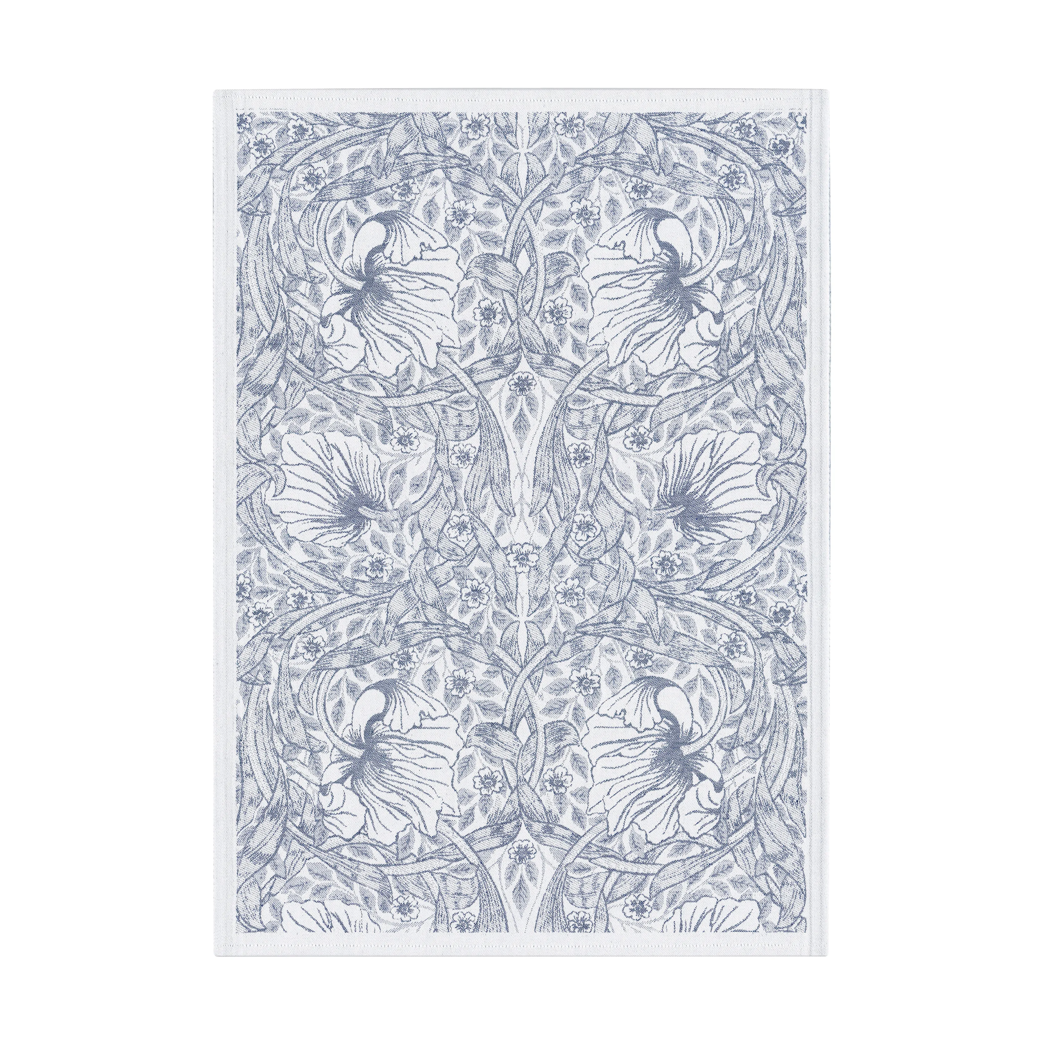 Pimpernel Geschirrtuch 100% Baumwolle – Blau-weißes Design, 45 X 74 Cm, Maschinenwaschbar